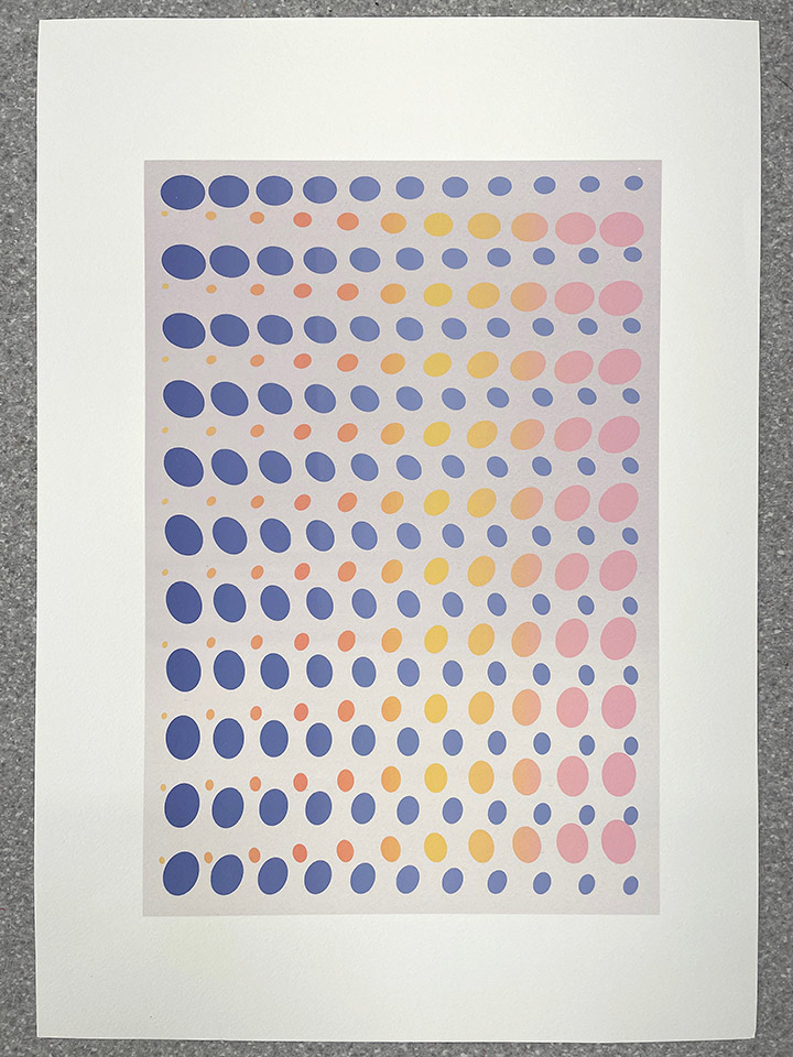 Scrap paper with print over top of advert for Beyonc&eacute; show